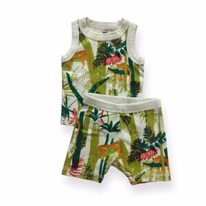 Tea Collection Jungle Print Pajamas